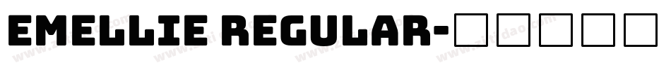 Emellie Regular字体转换